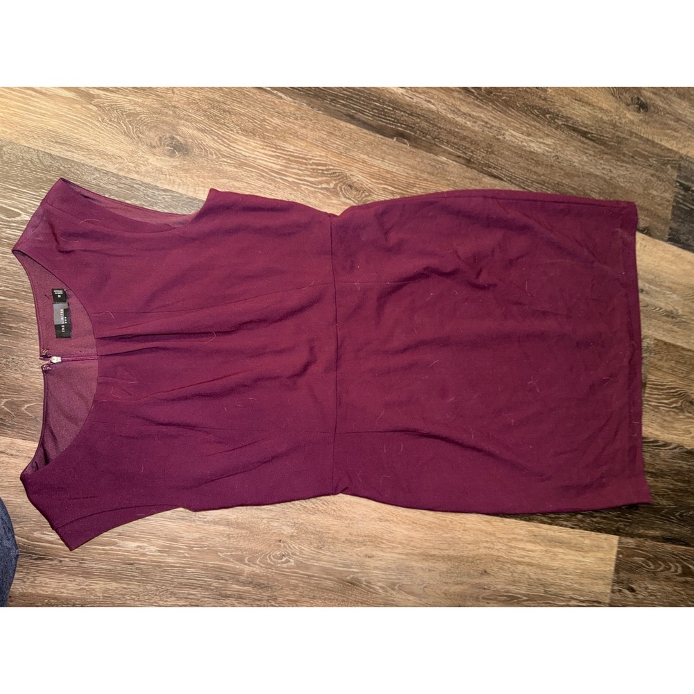 The Limited Womens Plum Purple Sleeveless Sheath Dress NWT Size 12